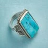 At Altitude Turquoise Ring