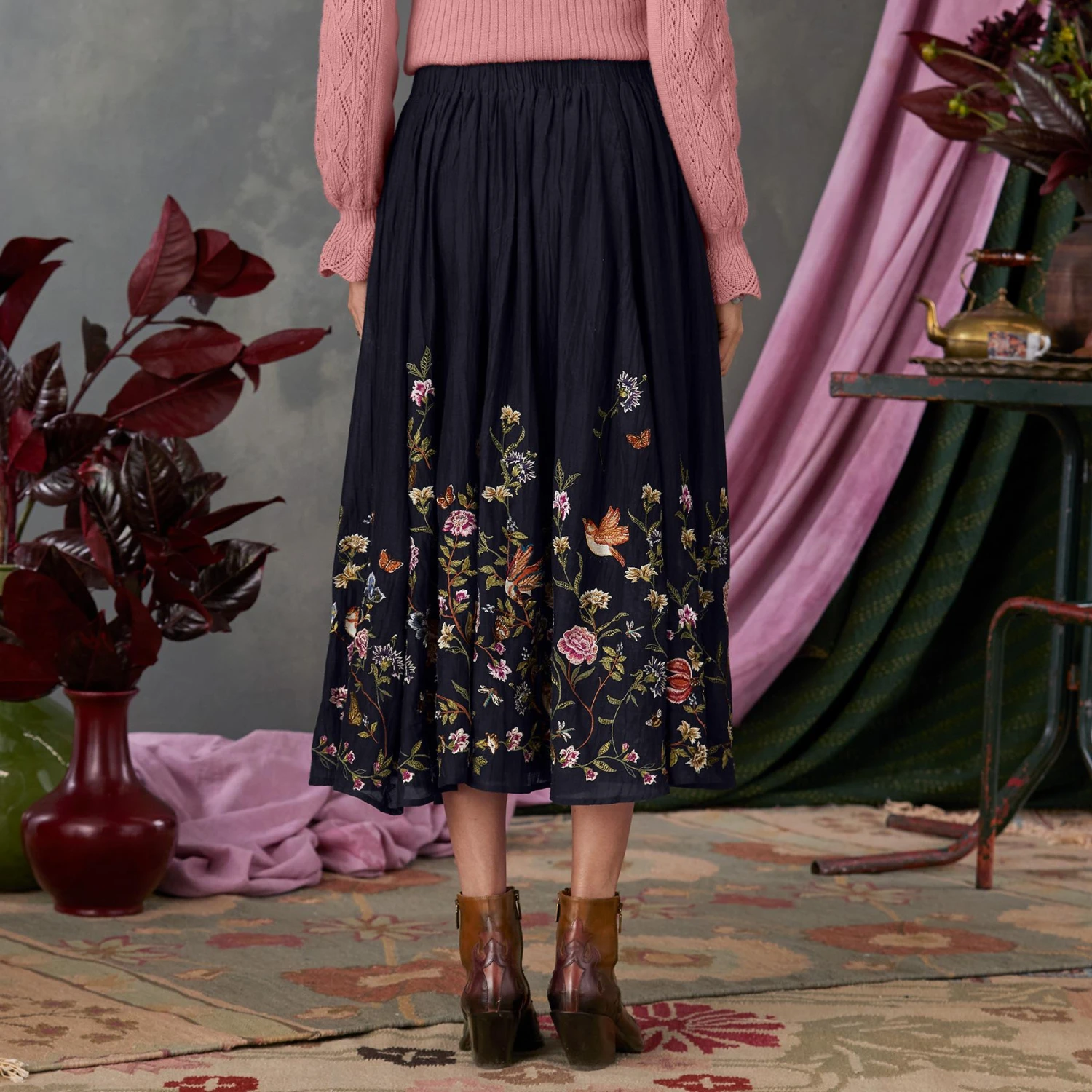 Romantic Roses Skirt 4 Romantic Roses Skirt - Image 2