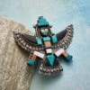 1950s Zuni Knifewing Pin -Abigail Fashion Store 163a4997 d993 46ac 8eca 76ca5c0ac54f