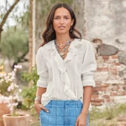 Beatrice Ruffle Top -Abigail Fashion Store 193cb00e f338 4a79 903b 872295b2127f