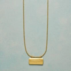 Gold Plate Astrological Pendant Necklace