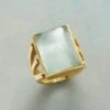 Three Prong Aqua Ring -Abigail Fashion Store 1c0c8d74 b6a8 4ba0 b217 1fd004a814fd