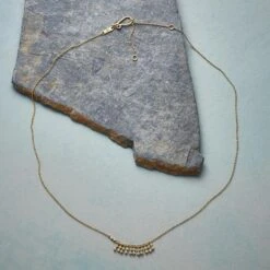 Fringe Of Diamonds Necklace -Abigail Fashion Store 4cc618e7 acf9 4475 8bcf 1aad9c590f2e