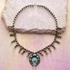 1930s Blue Gem Squash Blossom Necklace -Abigail Fashion Store 53d7c4af 1390 42f0 a49b dc1329f9a893