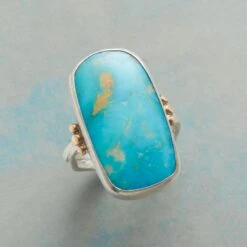Sculpted Turquoise Ring