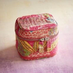 Kantha Stitchery Jewelry Case