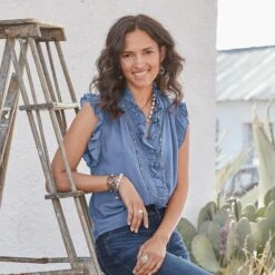 Milla Ruffle Top -Abigail Fashion Store 7f9b5fbb 6678 47db 92c8 ca6a6d49c2c4