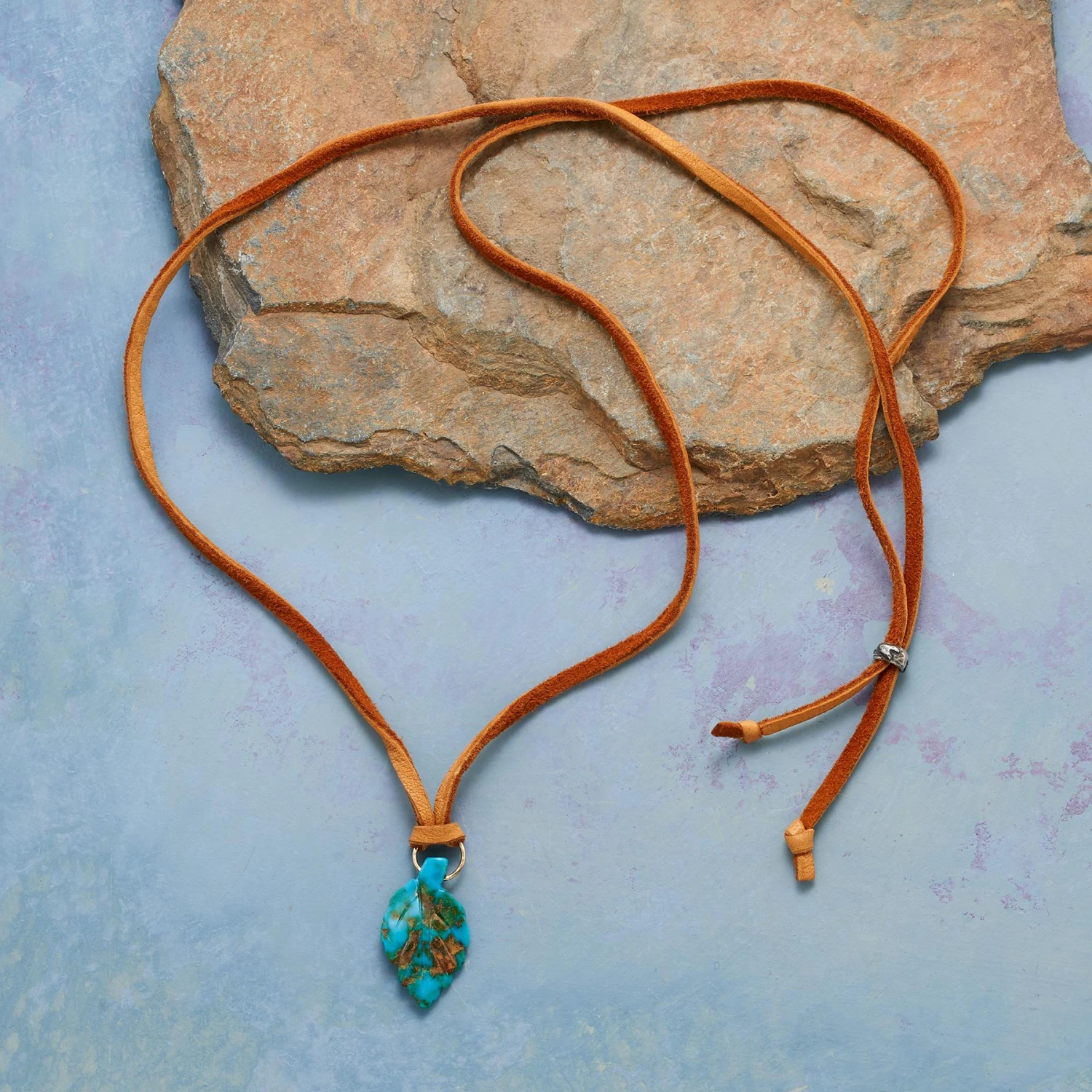 Handcarved Leaf Necklace 3 Handcarved Leaf Necklace