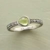 Organic Peridot Ring -Abigail Fashion Store 83212072 1c67 4e90 b2f5 f8b2b93452f0