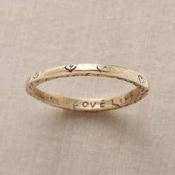 14kt Yellow Gold Vitality Ring