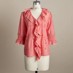 Floral Beatrice Ruffle Top -Abigail Fashion Store a86149f2 751e 4443 80b1 866c0136591c