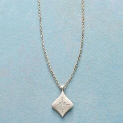 Satin And Diamond Necklace