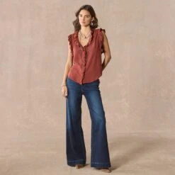 Milla Ruffle Top -Abigail Fashion Store b12af903 313b 4c39 b49e b9a171e430f1