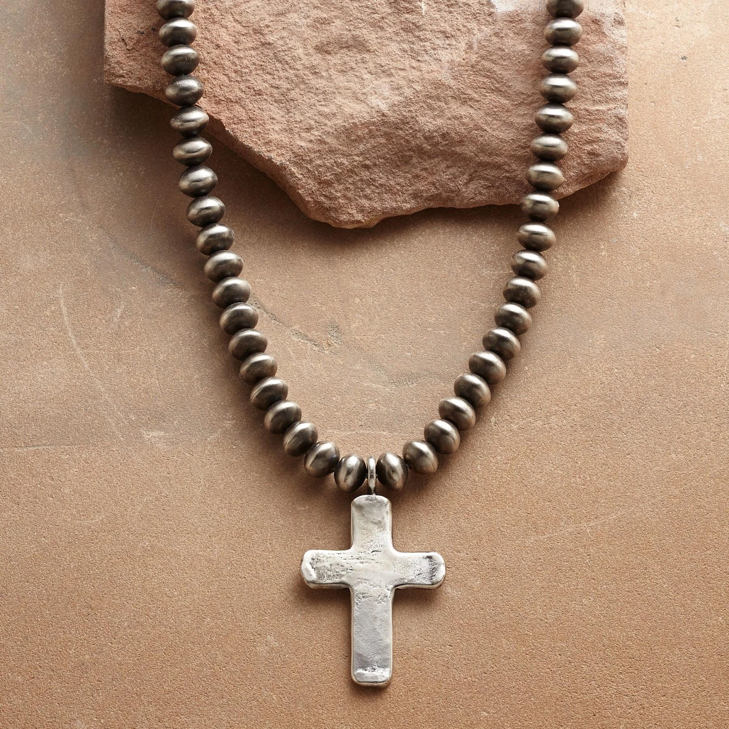 Southwest Cross Necklace 5 Southwest Cross Necklace - Image 3