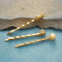 Cosmos Hairpins, Set Of 3