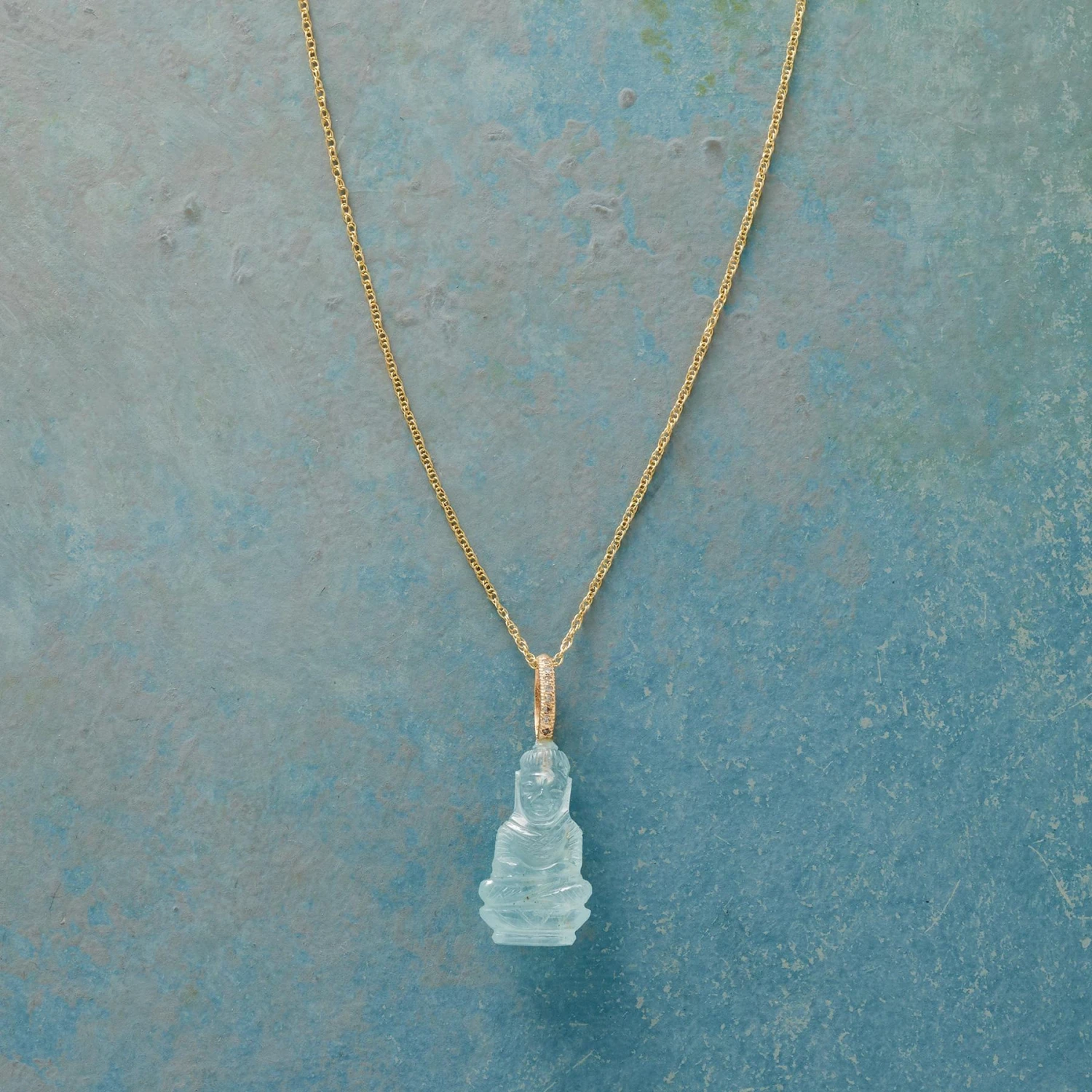 Enlightened Aquamarine Necklace 5 Enlightened Aquamarine Necklace - Image 3