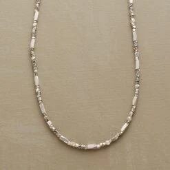 Scintillating Silver Necklace