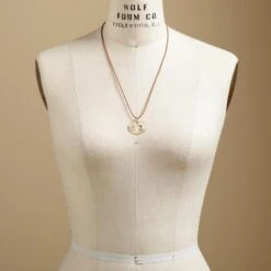 Gold Date And Initial Charm -Abigail Fashion Store dd1d2980 feb0 495a 8a76 ce27ceab3291