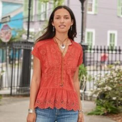 Tres Jolie Eyelet Top 9 Tres Jolie Eyelet Top -Abigail Fashion Store ffcd3193 aaa0 4129 a579 6d22706bfe60