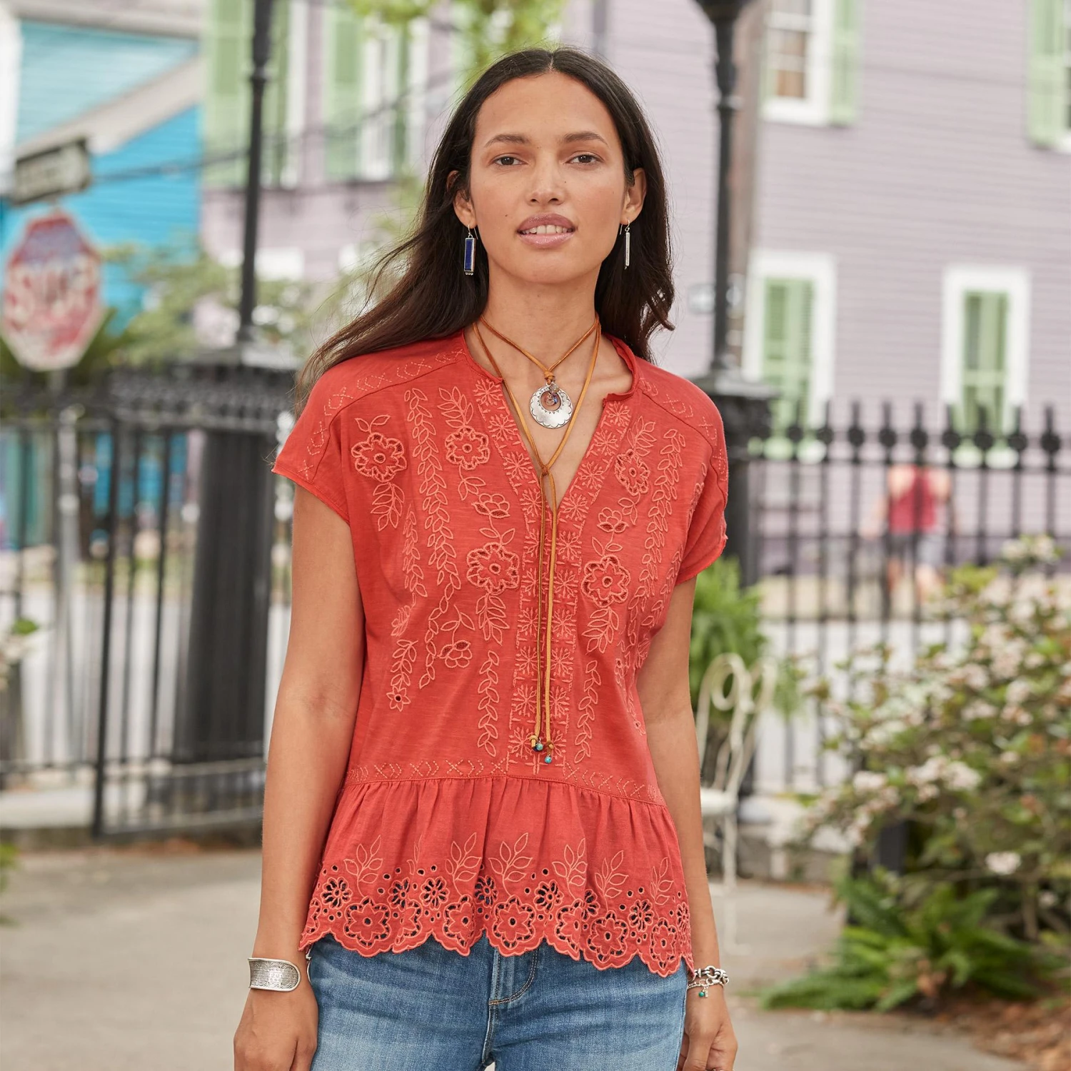 Tres Jolie Eyelet Top 6 Tres Jolie Eyelet Top - Image 4